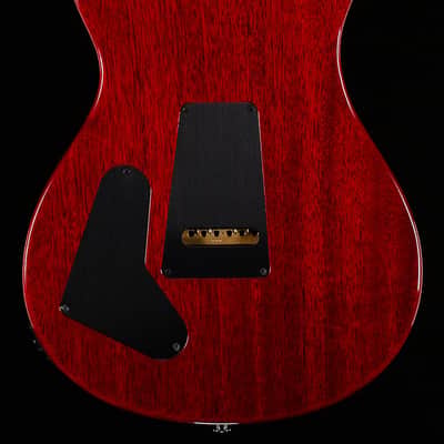 PRS Wood Library Willcutt Exclusive Special Semi-Hollow Brazilian Quilt 10 Top Blood Orange (521) image 4