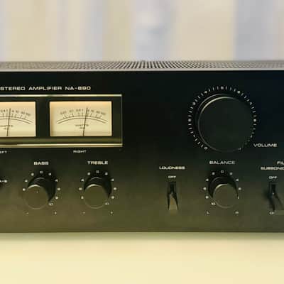 Vintage Black Nikko NA-690 Integrated Amplifier - Serviced + Cleaned image 3