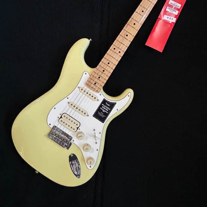 2024 Fender Player II Stratocaster HSS MN Hialeah Yellow