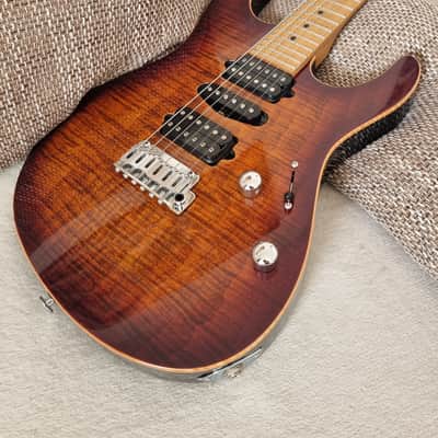 Suhr Modern Plus HSH with Roasted Maple Fretboard 2018 - Present - Bengal Burst Bild 12