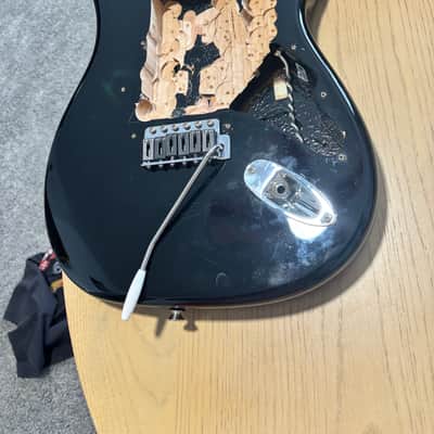 Warmoth Strat body 2010s - Black image 1