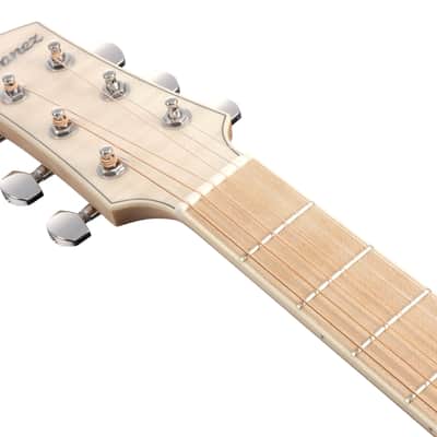 Ibanez Advanced Acoustic AAM370E Guitar Open Pore Antique White image 13