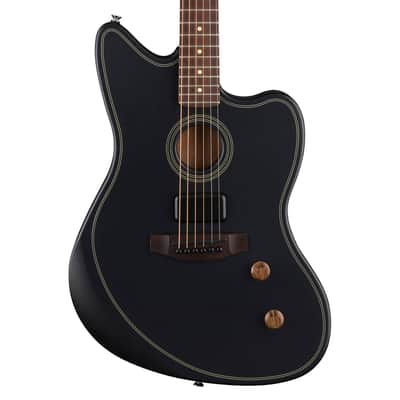 Used Fender Acoustasonic Standard Jazzmaster - Black