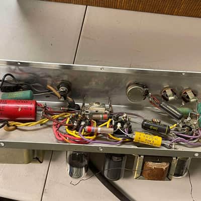 1956 Silvertone 1331 Tube Combo Amp - Tweed image 17