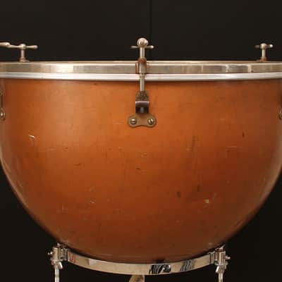 Vintage Copper Kettle Drum 27-1/4" Timpani Tympani - Ludwig ? image 4