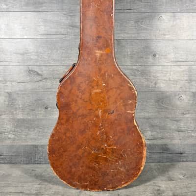 Gibson GEIB Brown Case for L-5s, L-7s, ES-350, 17" Models 1950 Era image 1