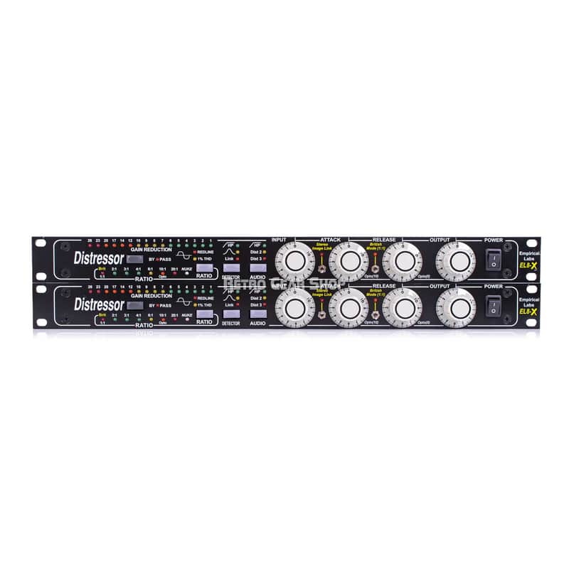 Empirical Labs  Distressor EL8X-S Distressor Pair British Mode Sequential Serial image 1