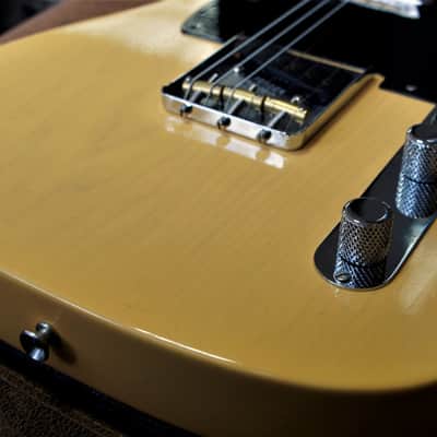 Fender Custom Shop Vintage Custom 1950 Double Esquire, NOS, Maple Fingerboard - Nocaster Blonde image 15