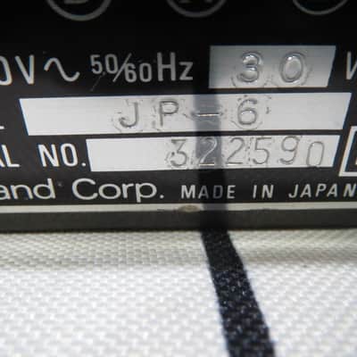 Roland Jupiter 6 with Europa upgrade and flightcase, just serviced! image 12