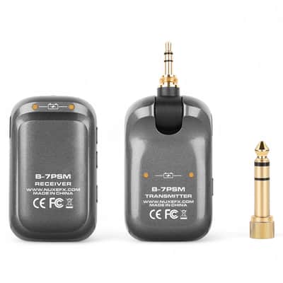 NUX B-7PSM 5.8GHz In Ear Wireless System with Charging Case image 6