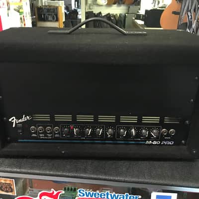 Fender M80-PRO rack head 1989 black image 1