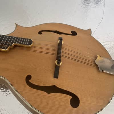 Unknown F Style Mandolin Estimated early/mid 20th century  - Maple image 3