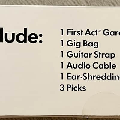 New In Box First Act Limited Edition Volkswagen Garage Master 2006 - Silver with White Pearloid Pickguard image 8