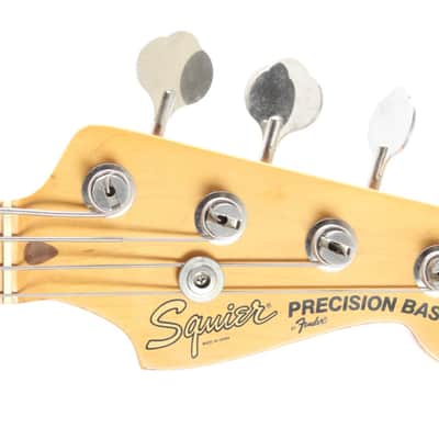 1983 Squier Precision Bass '57 Reissue sunburst image 5