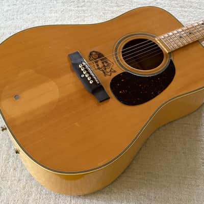 1977 Ibanez Concord 671 Acoustic Electric Dreadnought Herringbone Binding Guitar MIJ Japan image 7
