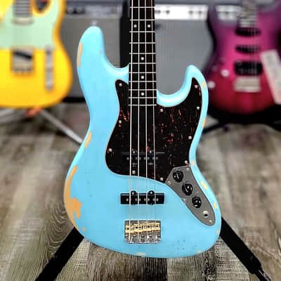 AIO J-Bass Relic - Sonic Blue GS-001 image 1