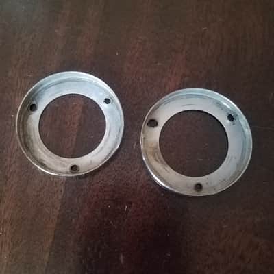 Neumann CMV-563 Tube Microphone UM-57 End Cap Rings 1956-1981 Chrome image 2