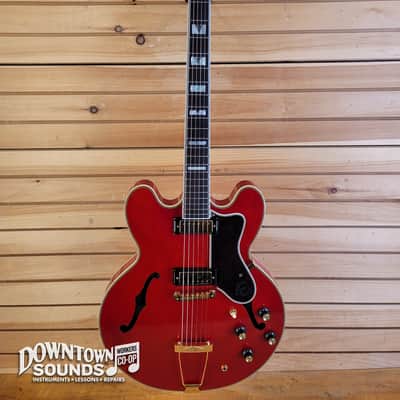 Epiphone Masterbilt Gem Archer Sheraton with Epiphone Hard Case - Cherry Red image 2