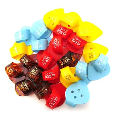 Herco Thumb Picks  Flat  Heavy  HE113  24 Pack