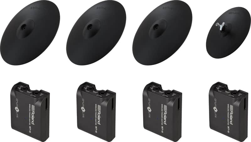 Roland 4CY-4WT-01 DrumLink 4-piece Cymbal Pack image 1