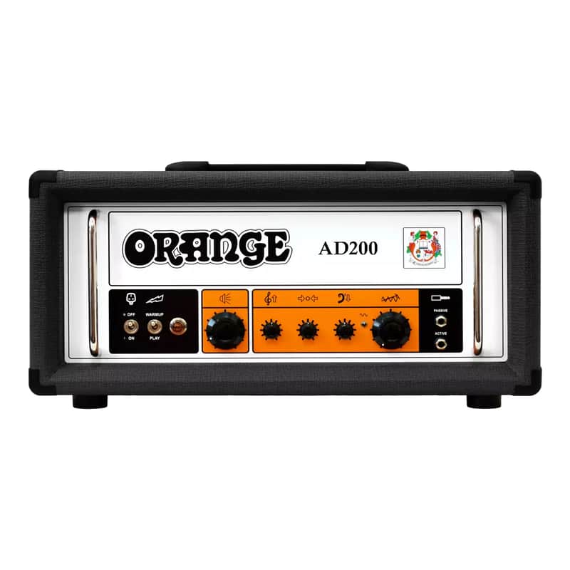 Orange Amplifiers AD200 V3 200 Watt Bass Head - Black Model: # AD200-BK image 1