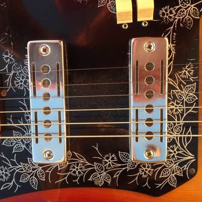 Teisco ET-200 (Tulip) 1960's Sunburst image 3