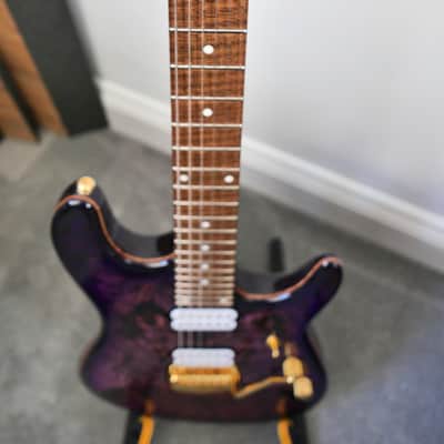 Ernie Ball Music Man Jason Richardson Signature Cutlass 6 2022 - Present - Majora Purple image 6