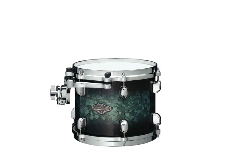 Tama MBST10A-MSL Starclassic Performer Rack Tom 10 - Molten Steel Blue Burst image 1
