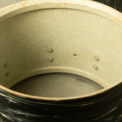 1970s Ludwig 10x15 Oyster Black Pearl Tom image 8