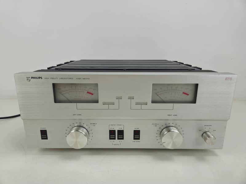 Philips - 578 - Stereo Power Amplifier - Serviced/Recapped With Nichicons image 1