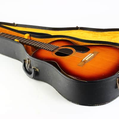 1966 Guild F-20 Small Body Sunburst | Hoboken Factory Vintage Guitar Acoustic Guitar image 3
