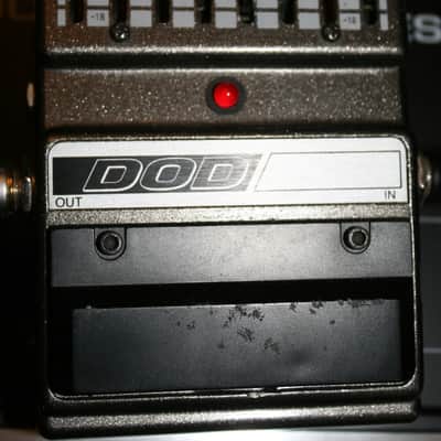 DOD FX40B GRAPHIC EQ EQUALIZER BOOST PEDAL USA VINTAGE. | Reverb
