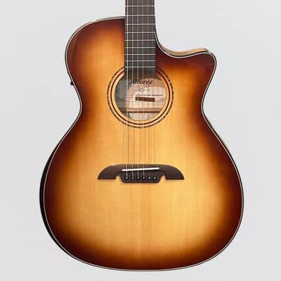 Alvarez AEG800CE Grand Auditorium Acoustic Electric Guitar - Shadow Burst image 1
