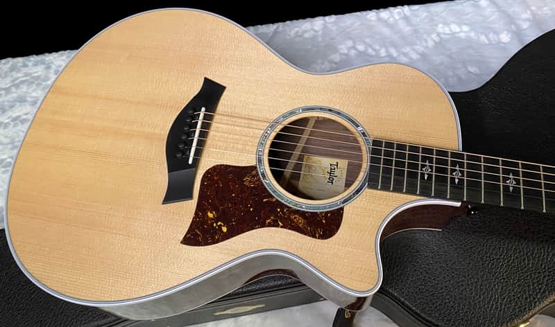 Taylor 412ce V-Class Acoustic-Electric Guitar - Natural - Authorized Dealer - 4.65 lbs - G06209 - OPEN BOX - SAVE BIG!! image 1