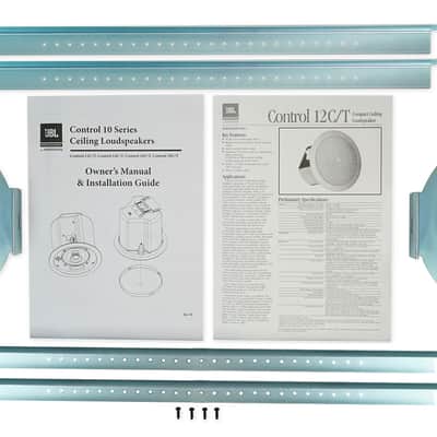 (12) JBL CONTROL 12C/T 3" 15w 70v In-Ceiling Speakers For Restaurant/Bar/Cafe image 9