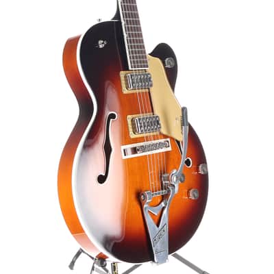 Gretsch Tennessean Hollow Body with String-Thru Bigsby and Nickel Hardware, Havana Burst, Professional Setup (H5) (82730) image 3