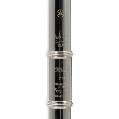 Yamaha YFL-777HCT Solid Silver Professional Flute image 2