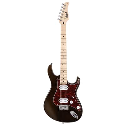 Cort G100 HH G Series Double Cutaway Electric Guitar - Open Pore Walnut (G100HHOPW-U) image 2