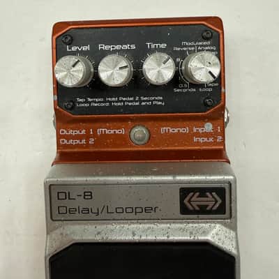 Digitech DL-8 Hardwire Delay Looper Digital Stereo Guitar Effect Pedal image 2