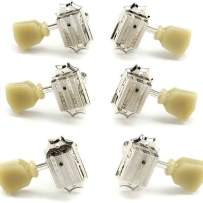 Grover GR135N Vintage Machine Heads - Nickel image 2