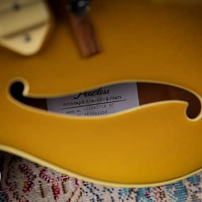 Peerless Gigmaster SC Hollow Body Metallic Gold image 15