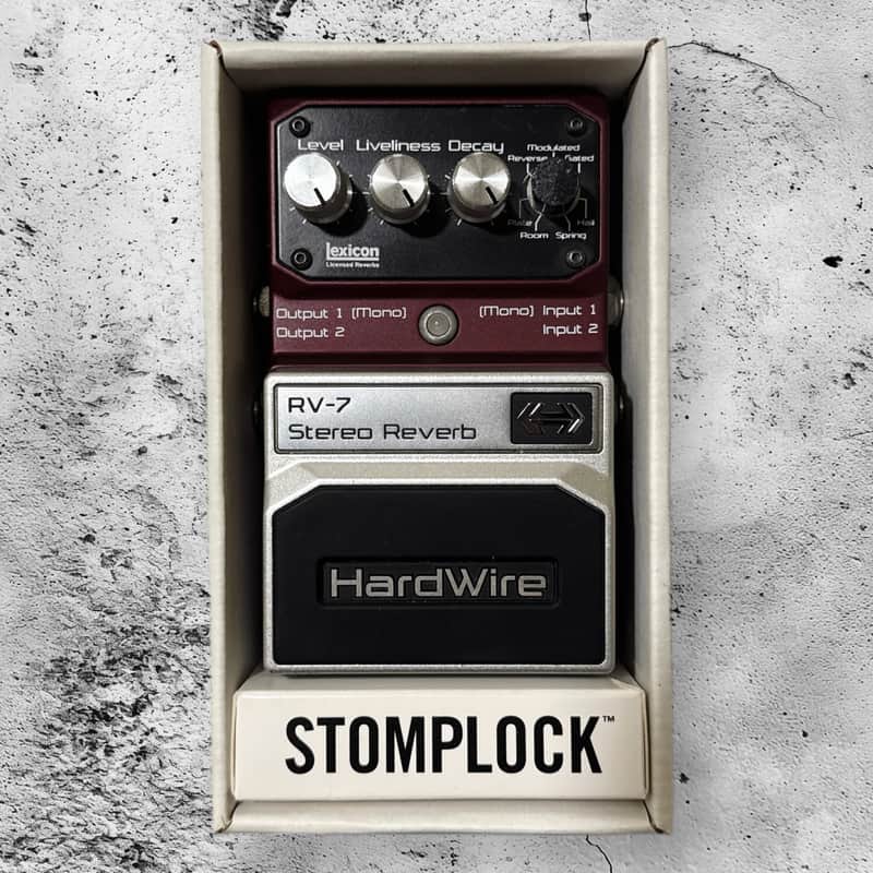 DigiTech Hardwire RV-7 Stereo Reverb