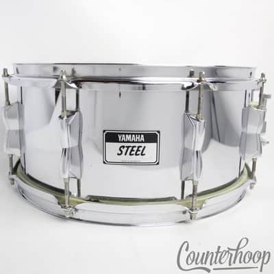 *Yamaha SD-246 14x6.5"Snare Drum Steel Shell 8Lug Chrome Triple-Flange Rim* image 1