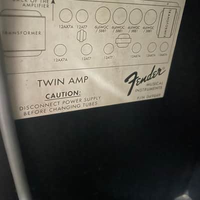 Fender Twin Reverb primi anni '70 image 9