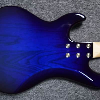 G&L Kiloton 4, Blue Burst with Ash Body and Maple Neck and Fretboard *On Order ETA=December 2020 image 5