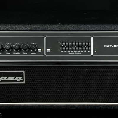 Ampeg SVT-450H Classic Series 450-Watt Bass Amp Head | Reverb Italia