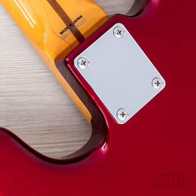 2011 Fender Precision Bass ‘57 Vintage Reissue PB57 Candy Apple Red Near-Mint, Japan MIJ image 16