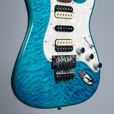 Fender Michiya Haruhata Stratocaster 2020 - Transparent Blue image 10