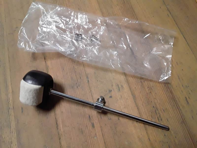 Gibraltar Double Sided Bass Drum Beater with Adjustable Counter Weight Included - *Never Used* image 1