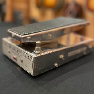 Vintage Morley PFW Power Fuzz Wah Pedal for Electric Guitar & Bass Silver w Power imagen 13